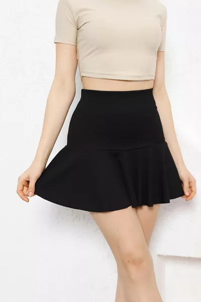 تنورة قصيرة قصيرة للسيدات سروال قصير