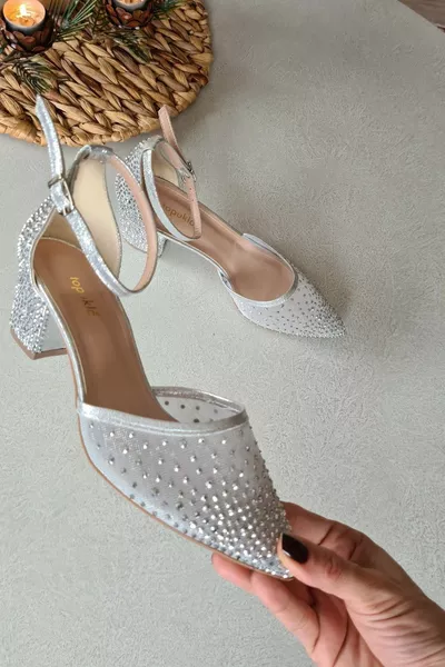 Women's Evening Dress 5cm Stone Shoes  