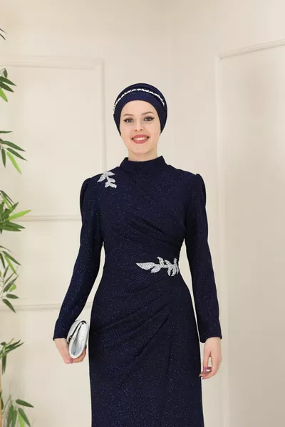 Fairy Tale Hijab Evening Dress 