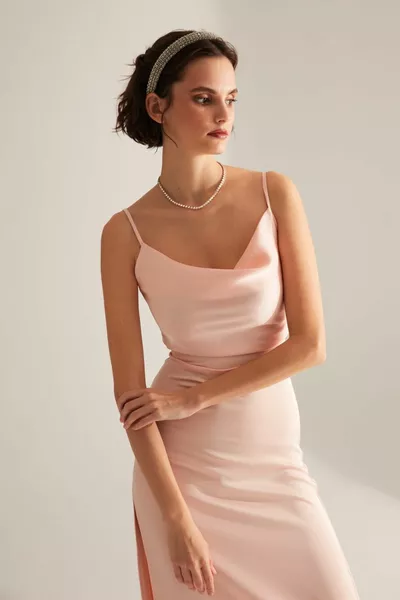 حزام Degaje طوق شق مسحوق مساء اللباس