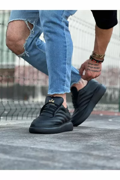 Charcoal Skin casual herenschoenen