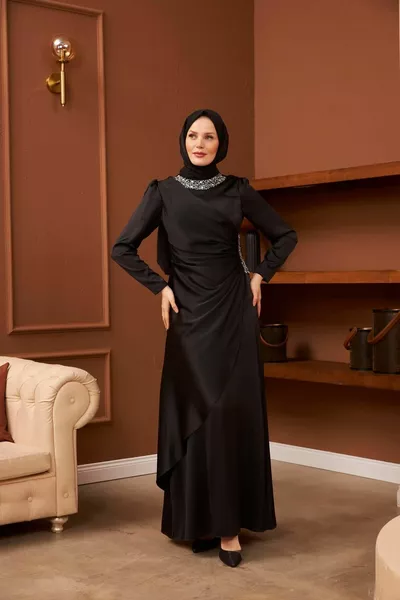 Ümran Abendkleid - Schwarz