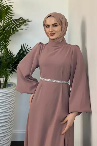 جيسيكا بالون كم مساء اللباس مسحوق