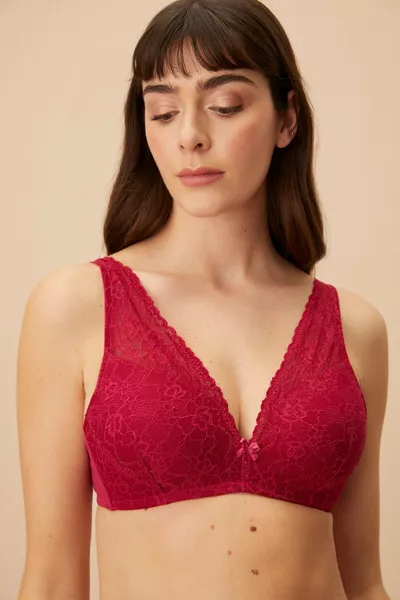 Сутиен с дантела Lacy Soft