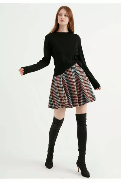 Мини пола с висока талия