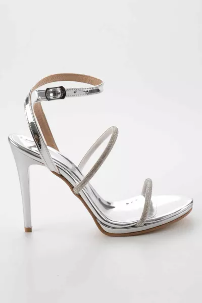 Дамски вечерни обувки Lame Mirror 