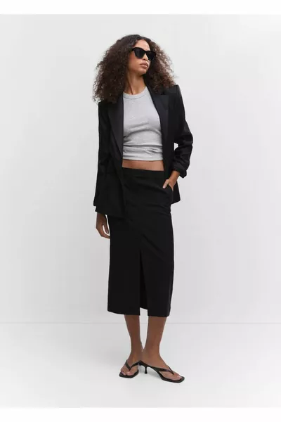 تنورة ليوسيل مع شق