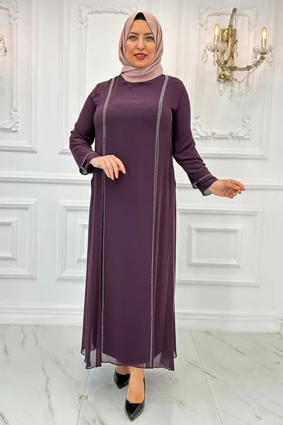 لافين مساء اللباس البرقوق 