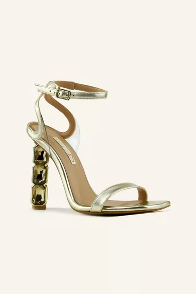 كعب أيقونات ذهبي