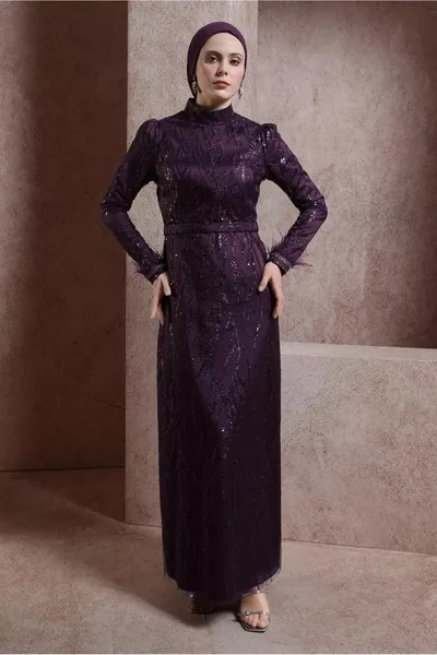 ABITO DA SERA CON PAILLETTES 