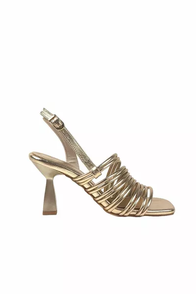 Дамски сандали Bush Gold Welt Вратовръзка на глезена 8 см 