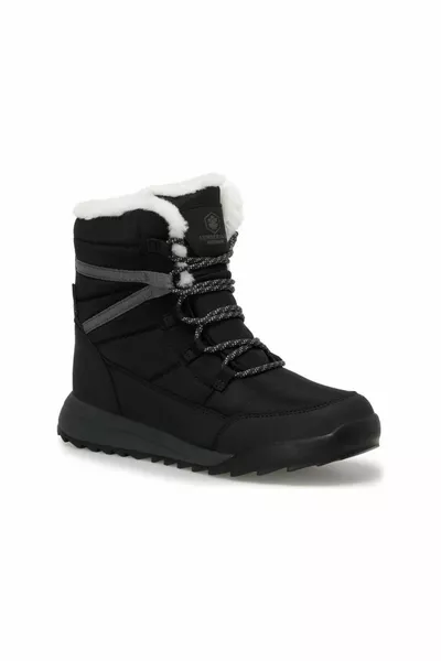 NIYA 3PR أسود مقاوم للماء WATERPROFF أحذية الثلج في الهواء الطلق