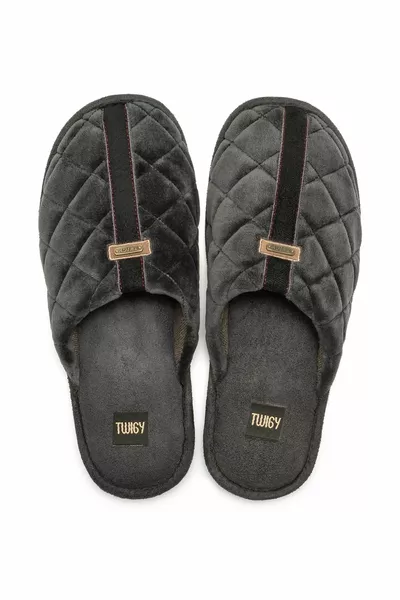 ريمون شباشب منزلية رجالية رمادي /