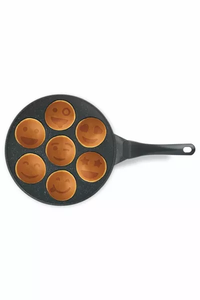 Granieten Pannenkoekenpan Grijs