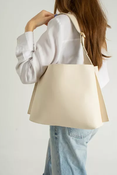 Damen Welpen Weiches Leder Hand- und Schulter Shopper Tasche Griff mit Längenverstellung