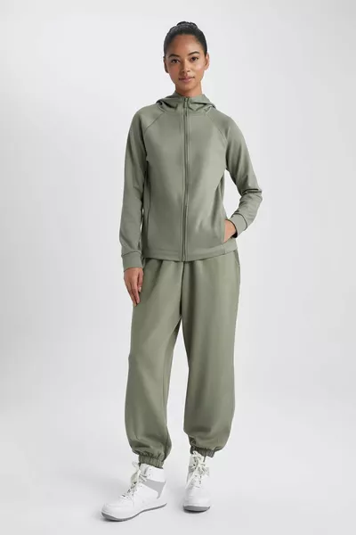 Passform Oversize Fit Double Pocket Jogger Leg Standard Scuba Diver Stoffhose