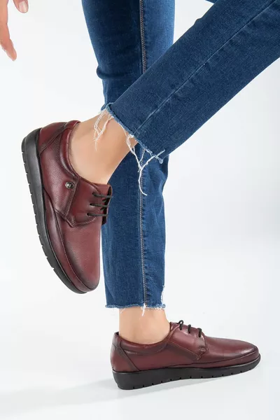 المرأة داخل وخارج جلد طبيعي كعب جل الدانتيل متابعة عارضة تناسب العظام عارضة أحذية أمي