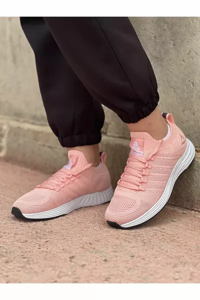 h Donne Rosa Chiaro Suola Antiscivolo Ortopedico Comodo Leggero Casual Camminando Fitness Sneakers