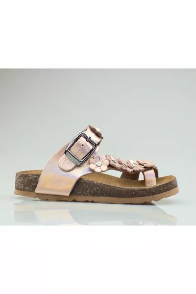 Ragazze Vera Pelle Pantofole, Ortopedico Pantofole