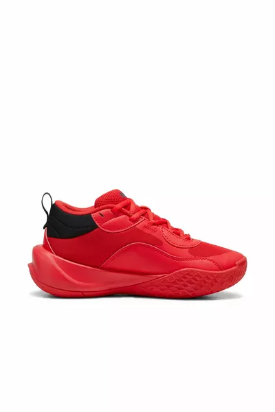 Playmaker Pro Jr Kids Red Basketball Shoes