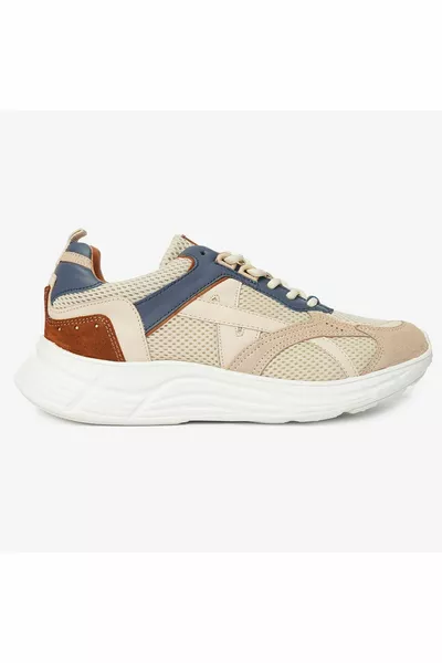 Lab Men's Beige Sneakers 