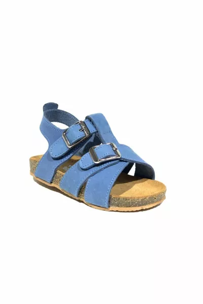 T.o -1 Anatomische Sandalen aus  % echtem Leder für Jungen in Blau