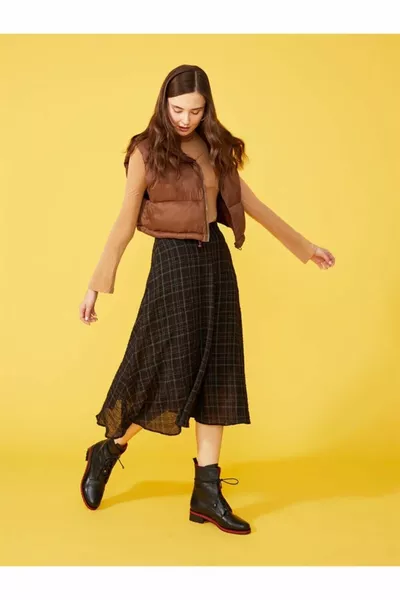 جاتو حذاء نسائي جلد أسود