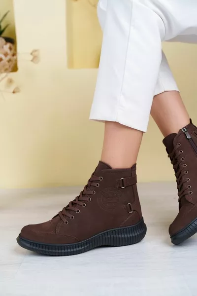 جلد طبيعي المرأة الجوارب عارضة الحذاء 