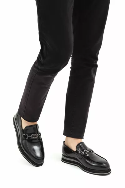 Mocassins en cuir véritable pour hommes   Erk Ayk /