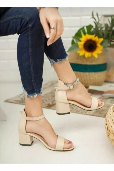 شريط واحد كعب سميك