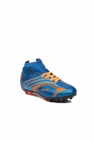 سوبر ميركوري الأولاد الكاحل الجوارب مسننة العشب أحذية كرة القدم للأطفال Astroturf أحذية كرة القدم