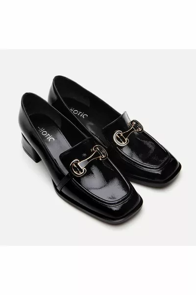 Zwarte loafer voor dames