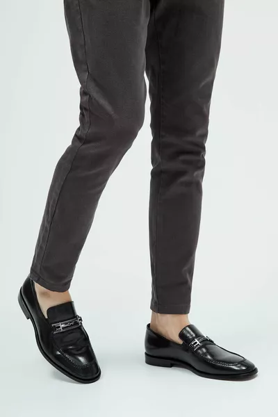 أحذية لوفر جلد طبيعي للرجال   Erk Ayk 