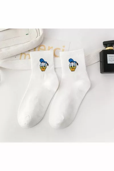 7 pezzi calzini colorati del college