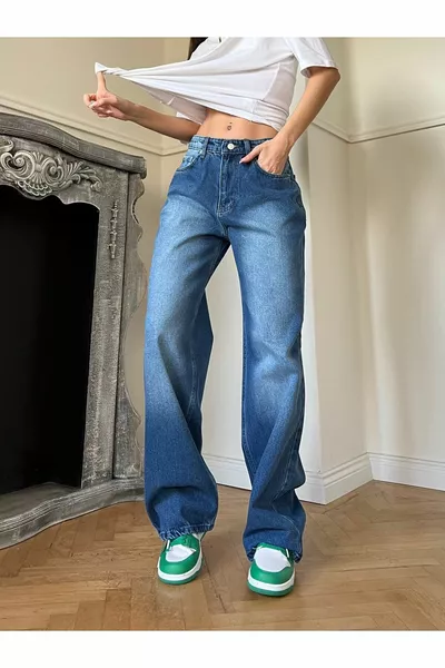 K JEANS CON TASCA LARGA RICICLATA