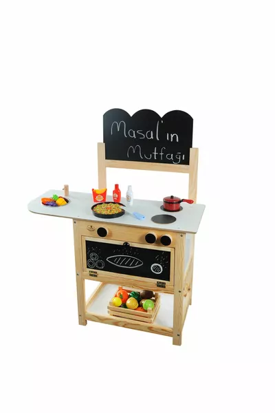 Wooden Kitchen Set