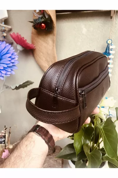 Luccacci Кожаная мужская сумочка