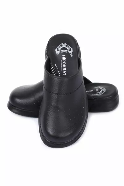 Черни чехли Sabo Лекар Медицинска сестра Болнични чехли за готвене