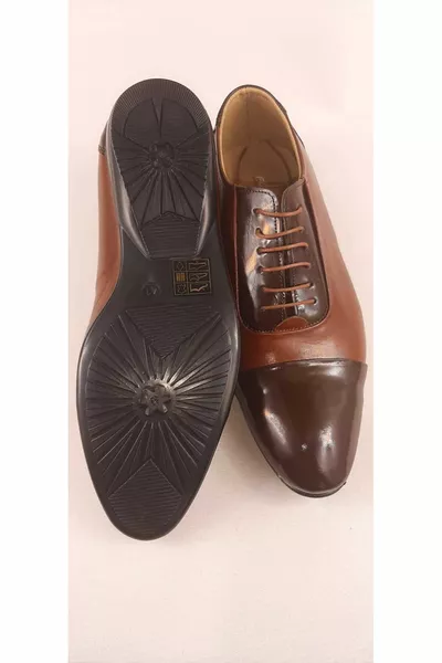 فورستر براون أحذية جلدية رجالية