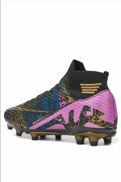 أحذية سيتي واي شوبنج لاليجا بلاك جولد أحذية كرة القدم للموسم الجديد