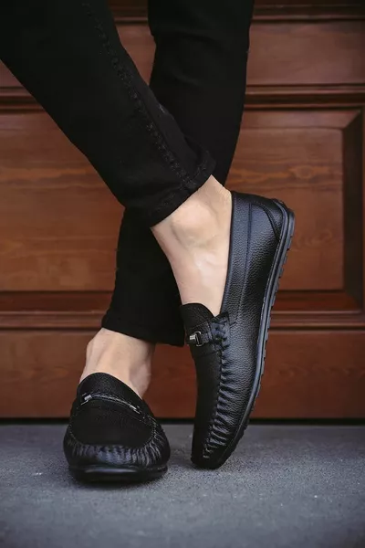 Mnc  Buckle Gedetailleerde Casual Loafer Schoenen voor heren