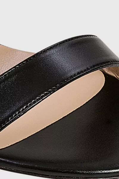 Paola-tr - Noir Sandales à talons de soirée pour femme