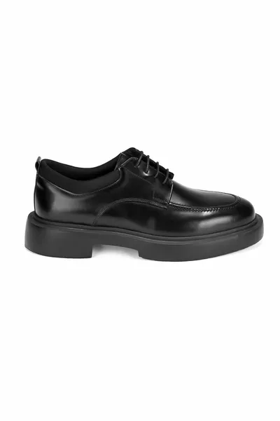 Efren Herren Loafer aus Leder in Schwarz