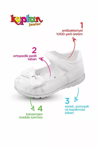 Baby Meisje Orthopedische Schoenen Sport Bssk Bssk Wit