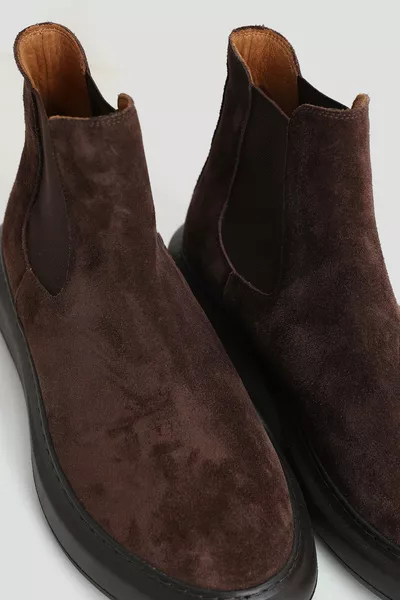 Lofty Men's Suede Boots Brown