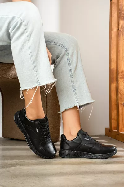 Baskets noires pour femmes