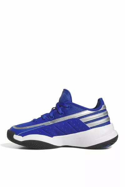 Синие баскетбольные кроссовки для мальчиков -ПЕРЕДНЯЯ ПЛОЩАДКА J