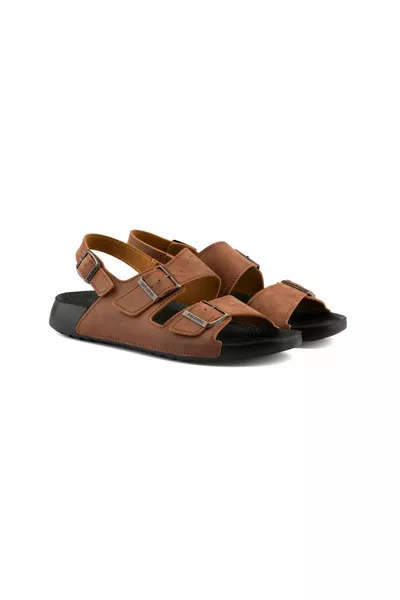 Barcelona Urban Sandals Sandales confortables à semelles souples pour hommes