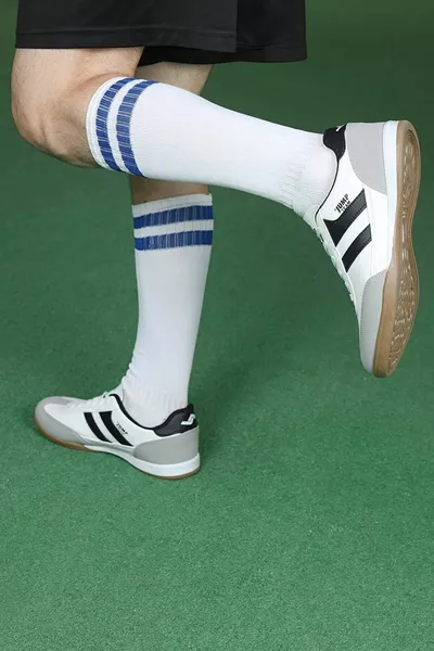  حذاء رياضي أبيض أسود تشريحي كاجوال للرجال /