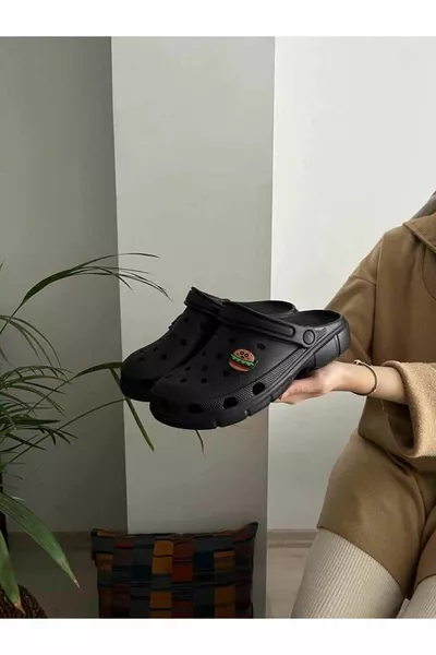 Unisex gesloten voorkant zachte enige verpleegster koken strand strand slippers (gemengd 2 Cross Ornament Gift)